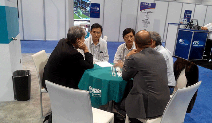 蘭迪機(jī)器，GLASSBUILD AMERICA 2014